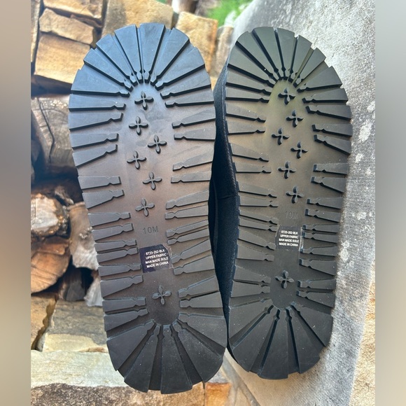 Black Chunky Platform Ankle Sugar Thrillz Boots NWOB Sz-10M. O - Picture 11 of 11